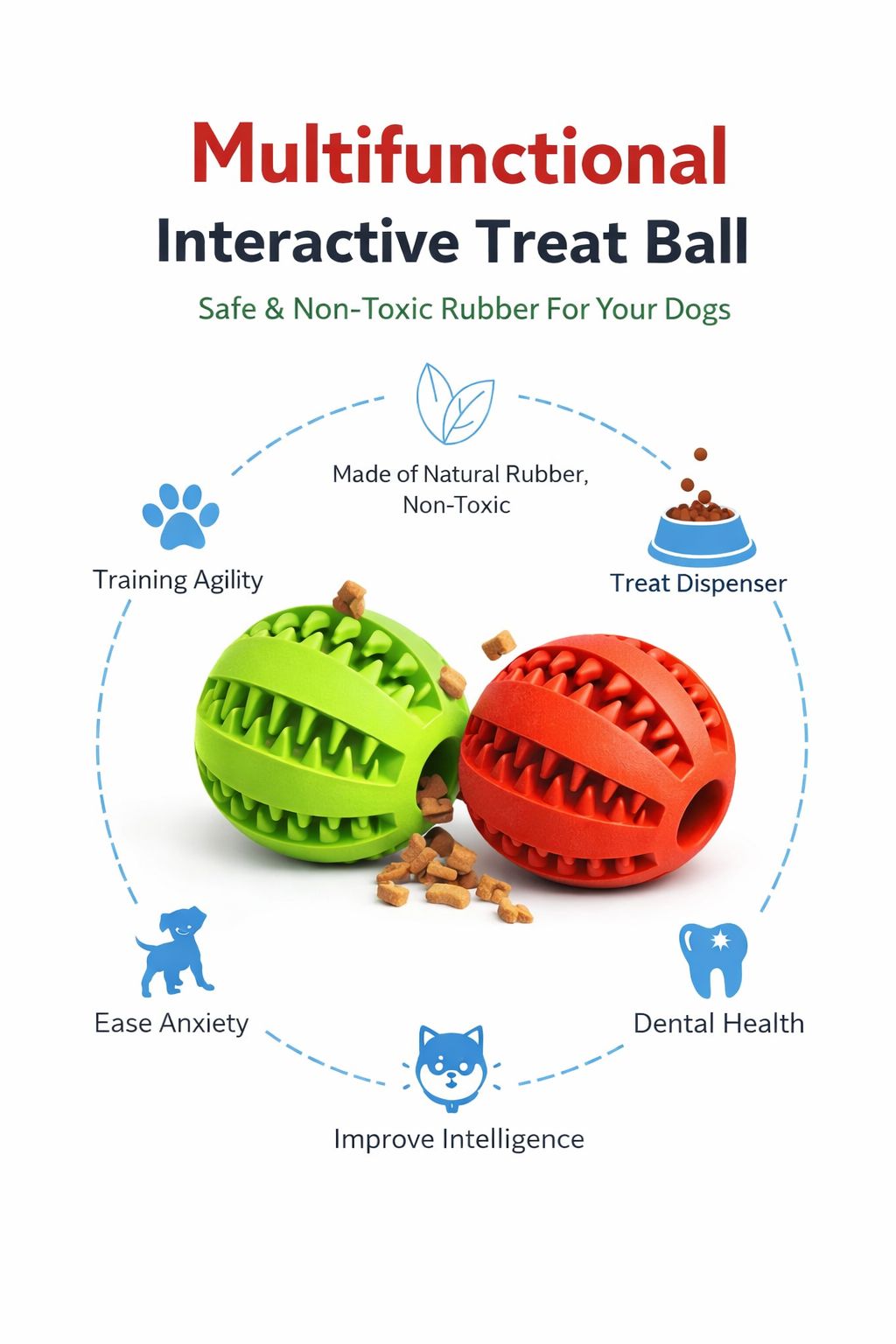 Reduces Boredom & Supports Dental Health